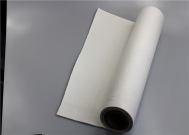 Chine Texture douce de polyester de filtre d'excellente de larme finition impeccable matérielle blanche de résistance fournisseur