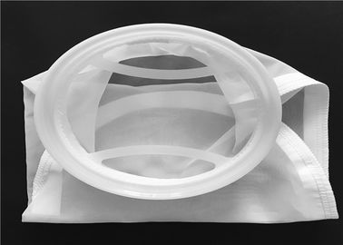 Chine Couleur blanche adaptée aux besoins du client de sachets filtre de maille en nylon de micron de forme pour la machine de presse de colophane fournisseur