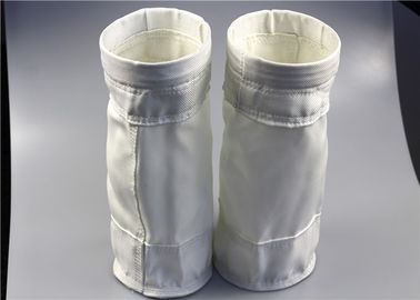 Chine Non le sachet filtre de la poussière d&#039;élongation, filtre de tissu met en sac le traitement thermique de rendement élevé usine