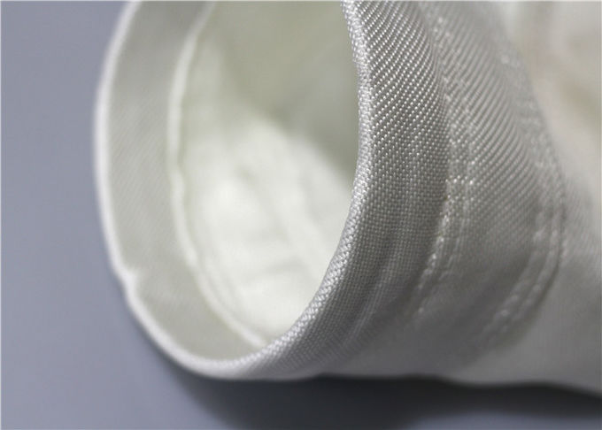 Non le sachet filtre de la poussière d'élongation, filtre de tissu met en sac le traitement thermique de rendement élevé
