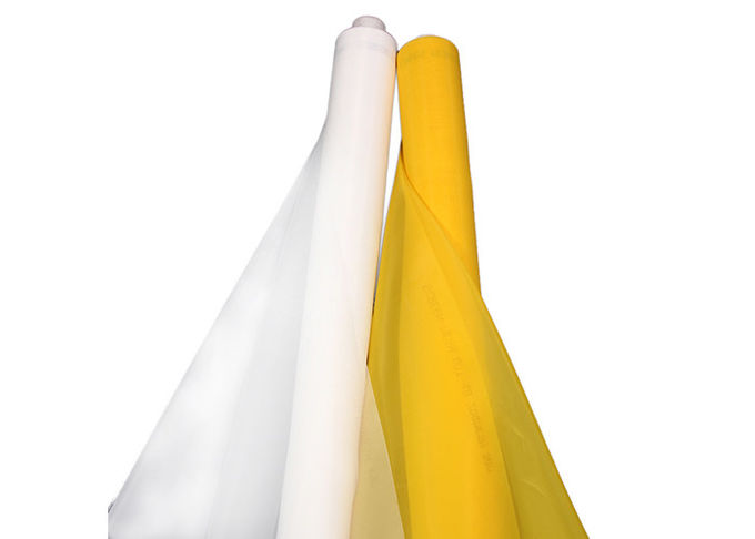 Élongation élevée résistante alcaline de polyester de maille jaune d'écran robuste
