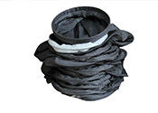 Le sachet filtre tissé d'Aramid, méta Aramid a senti la température fonctionnante des chaussettes 100-260°C de fibre
