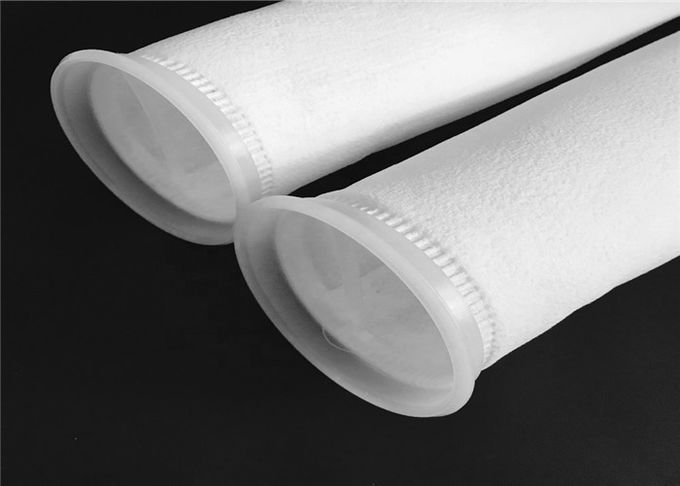 Le filtre à manches liquide de polyester de sachet filtre d'aiguille du PE/pp/25 microns a adapté la taille aux besoins du client