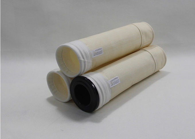 Sachet filtre de fibre de verre de Nomex PPS PTFE P84 pour la poussière de ciment qui respecte l'environnement